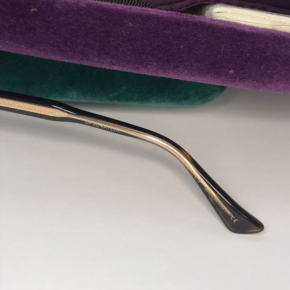 💯Original  Gucci Eyeglasses Frames GG0191OA 006 52-16-145 Havana Made in Italy